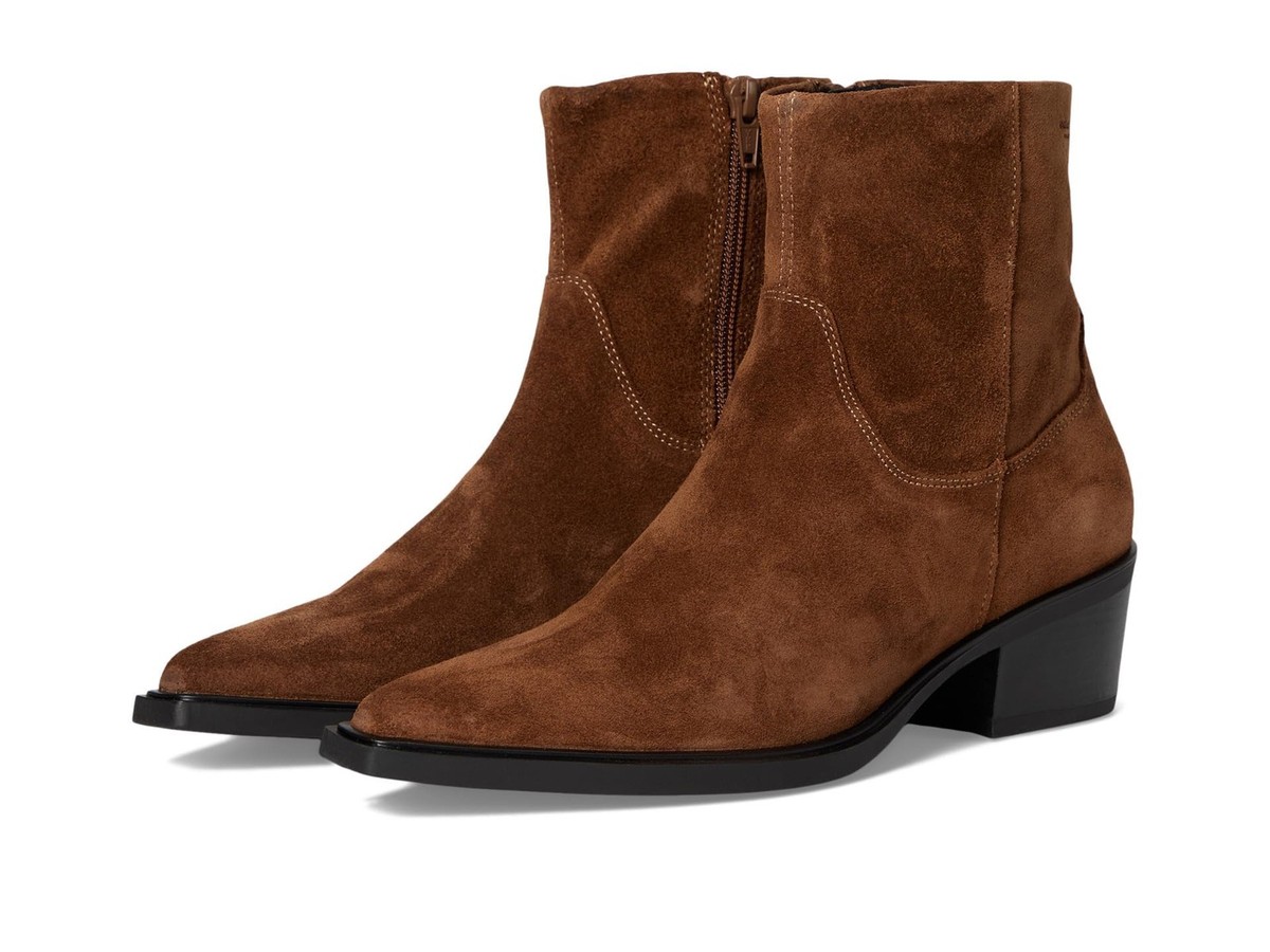 ミミ Vagabond Shoemakers Women's Kelsey Suede Bootie, Cocoa Brown, 8 | eBay