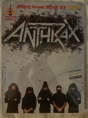 Anthrax - Attack of the Killer B's - Guitar Tab / Tablature Book