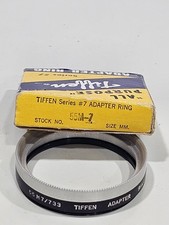 TIFFEN Bayonet 55m7/733 to 55mm filter step-up ring Metal adapter screw in top