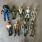Lot Of 9 GI Joe Figures Vintage ARAH Remco Hong Kong
