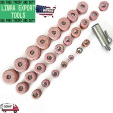 Valve Seat Grinding Stones 25pcs For Black & Decker Stones + Holder 9/16 Thread