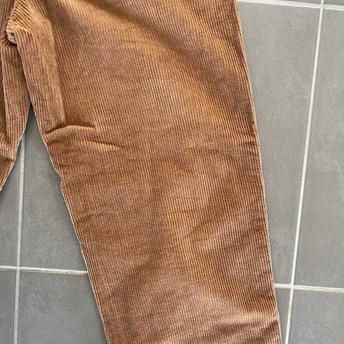 Wrangler Jean Co Pants 30 Orange/Brown Carpenter Corduroy Super Baggy - Picture 17 of 21