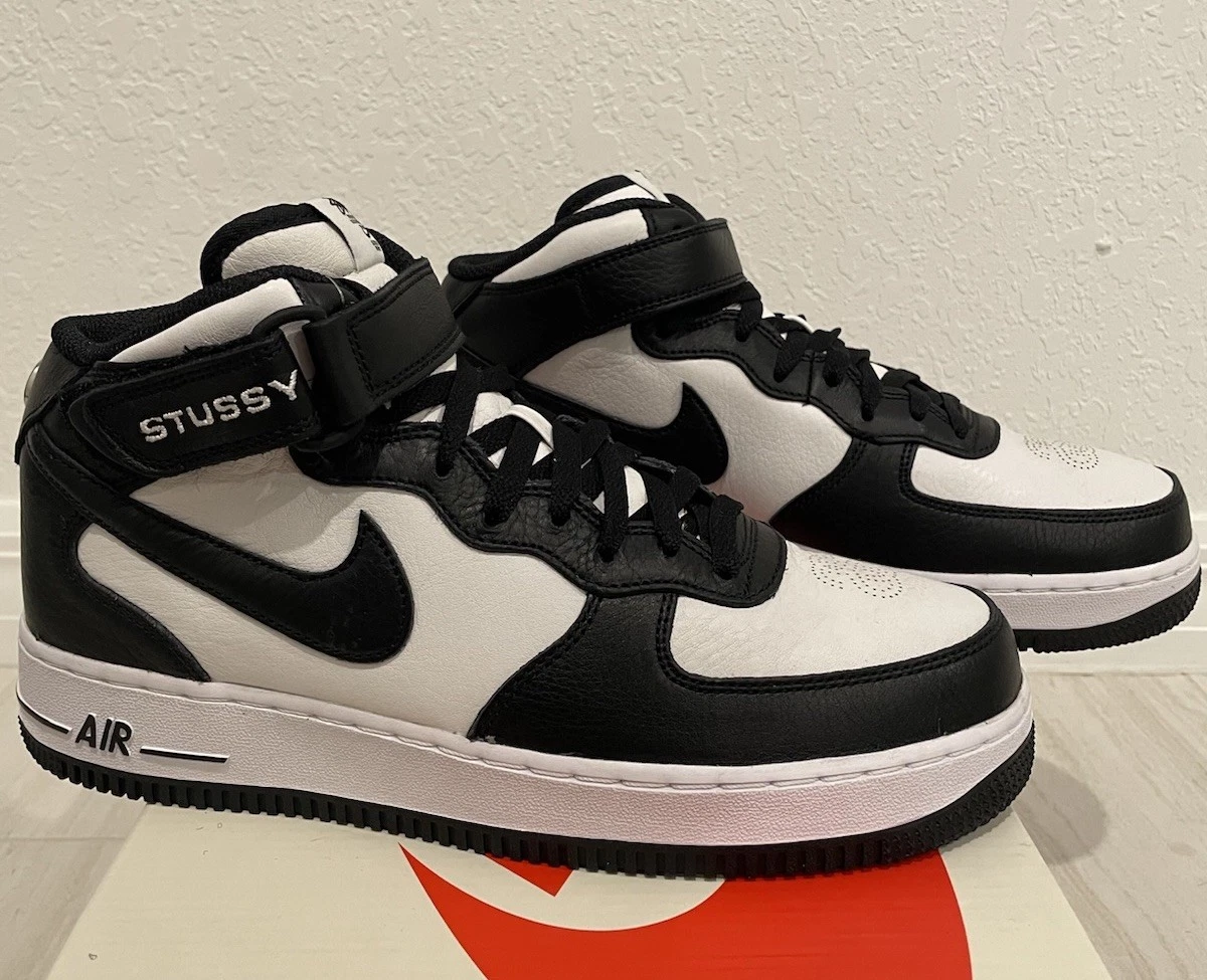 NIKE AIR FORCE 1 MID WHITE BLACK 新品未使用 Nike Air Force 1 '07 Mid White Black for Sale | Authenticity