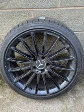GENUINE MERCEDES 19” W176 A45 AMG CLA ALLOY WHEEL RIM BLACK A1764010502
