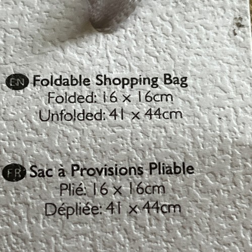 Wrendale Foldable Shopping Bag Owl Design - Picture 4 of 12