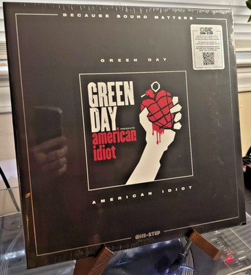 Green Day - American Idiot One Step Vinyl 2LP NEW Sealed Audiophile (Numbered)