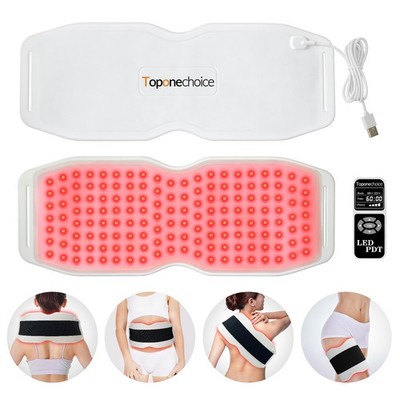 3 in1 LEDs Red Light Therapy Pad 450pcs Chips 940nm+850nm+660nm for Home Use