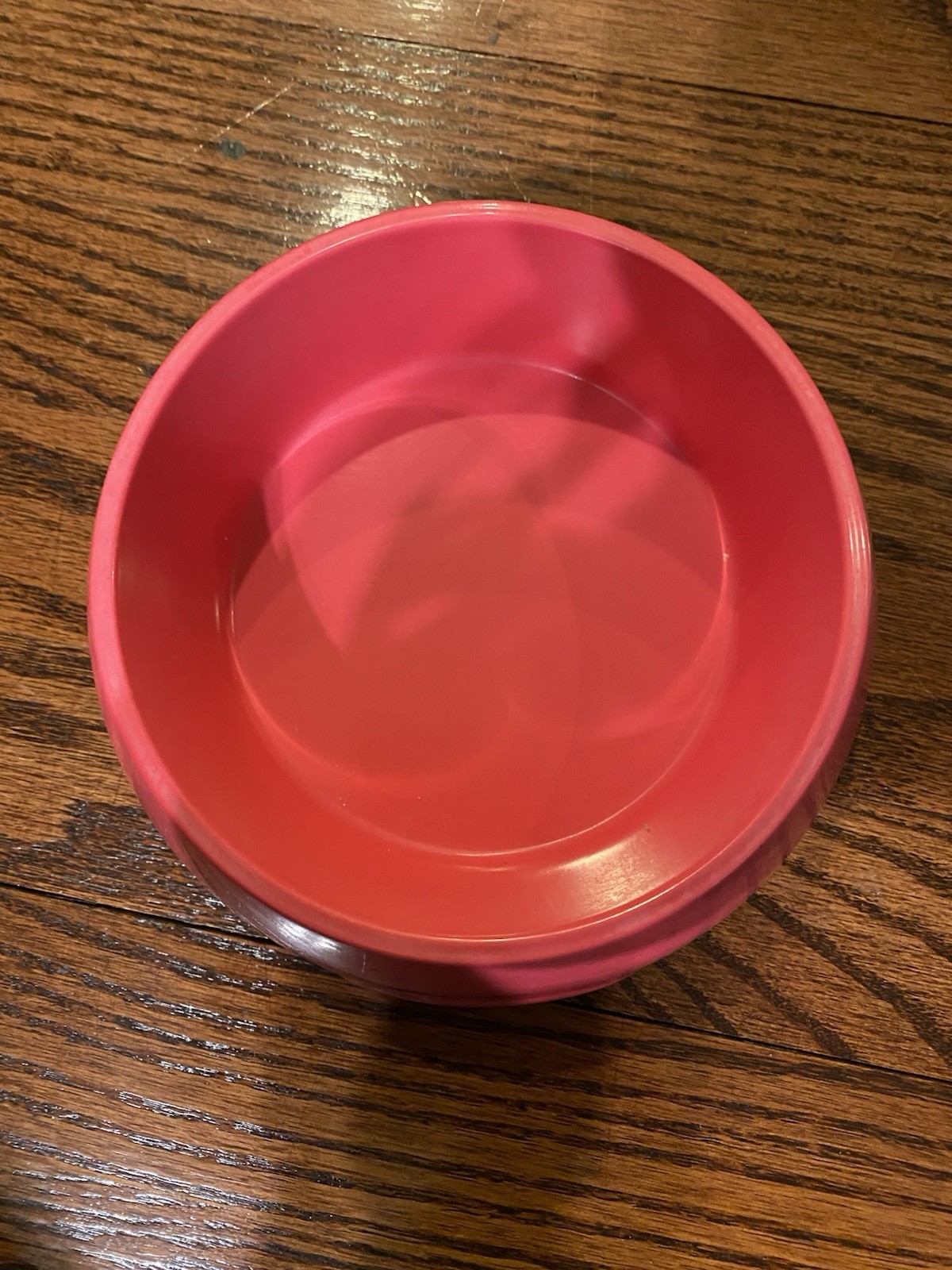 Dog Bowl Food/Water W/ Plastic Anti-Slip Base&nbsp;Pink Big