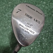 Ultimate Wood True Lies 7 Wood 25.5 Shallow Face Graphite Shaft RH 41"
