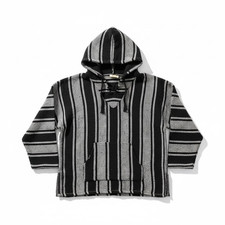 Baja Hoodie Sweatcher Mexican  blk Size XL