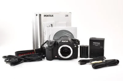 4633shot!!! [COMO NUEVO+++] PENTAX K20D Digital SLR Cámara Cuerpo Negro De... - Imagen 1 de 4