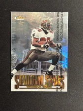 1998 Topps Finest Stadium Stars Warrick Dunn #SS8