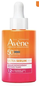 Avène Ultra Hydrating Serum SPF 50+ Hyaluronic Acid Face Serum 30ml