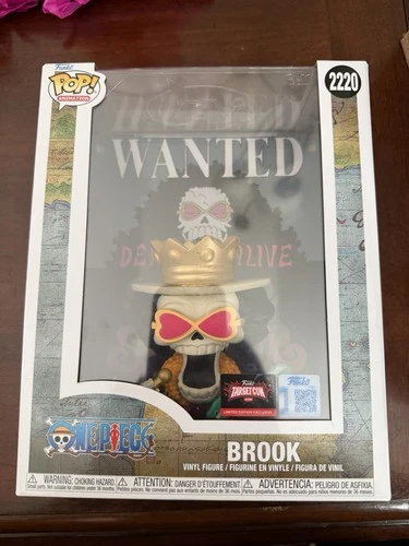 Funko Pop One Piece Wanted Poster Brook #2220 - Target Exclusive -IN HAND!