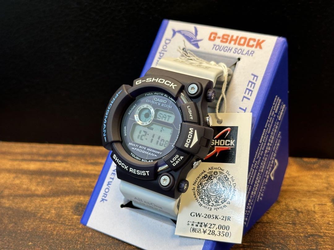 時計 g-shock gw-205k CASIO G-SHOCK Frogman GW-205K Limited Edition Diving Watch