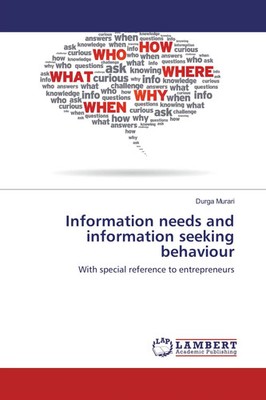 Durga Murari | Information needs and information seeking behaviour | Taschenbuch