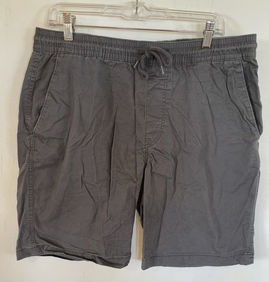 Volcom Men s XL Drawstring Shorts Grey Unlined True To This