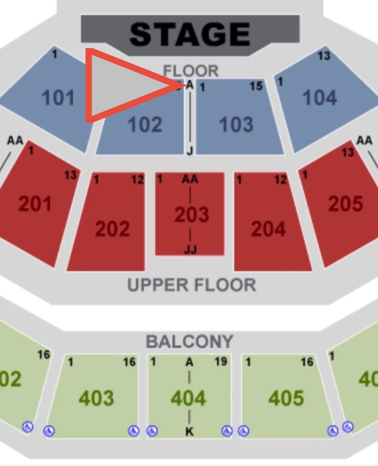 Styx 2 Tickets April 25, 2026 Cherokee, North Carolina 2nd Row Center - Image 2 of 4