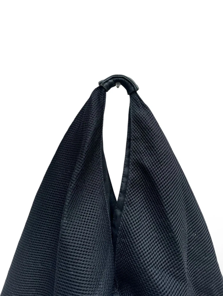 Maison Martin Margiela Black Mesh Japanese Tote Bag Medium Size - Image 2 of 4