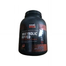 GNC AMP Wheybolic Ripped Protein Chocolate Peanut Butter 22 serv * SEALED 7/2027