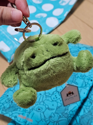 #ad Jellycat Ricky Rain Frog Mini Plush Bag Charm Keychain Cute Gift New 2026 $15.51