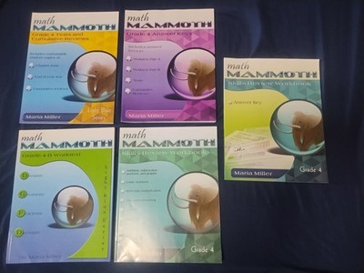Math Mammoth Grade 4 Set