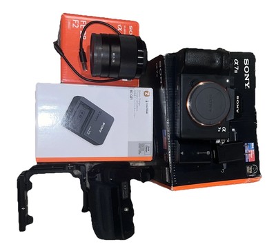 Sony Alpha a7 III 4K 24MP Full-Frame Mirrorless Digital Camera Black (ILCE7M3/B)