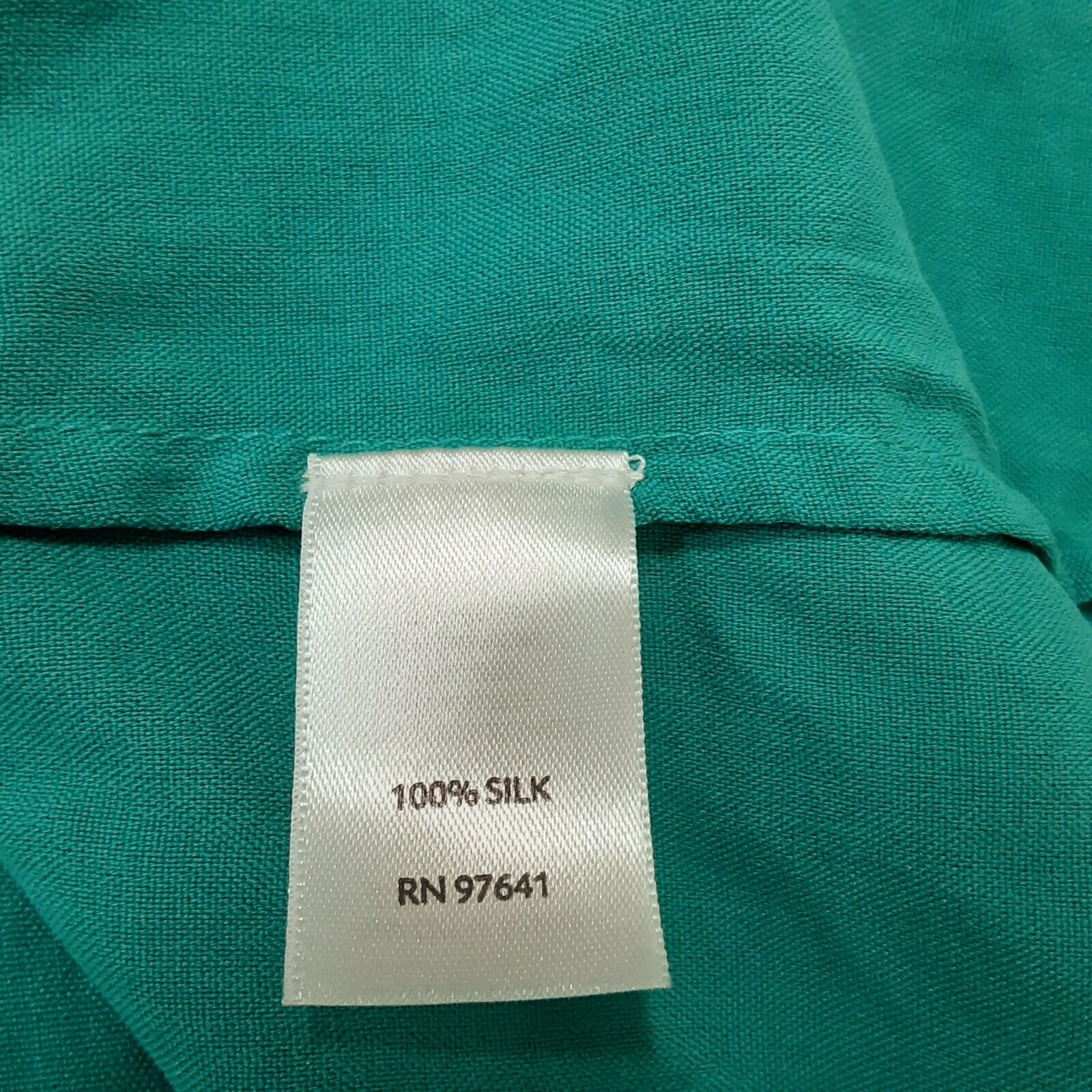 J Jill Top Blouse Shirt Women Size XL Solid Green… - image 11