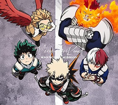 MAN WITH A MISSION Merry-Go-Round My Hero Academia CD + DVD JAPAN  