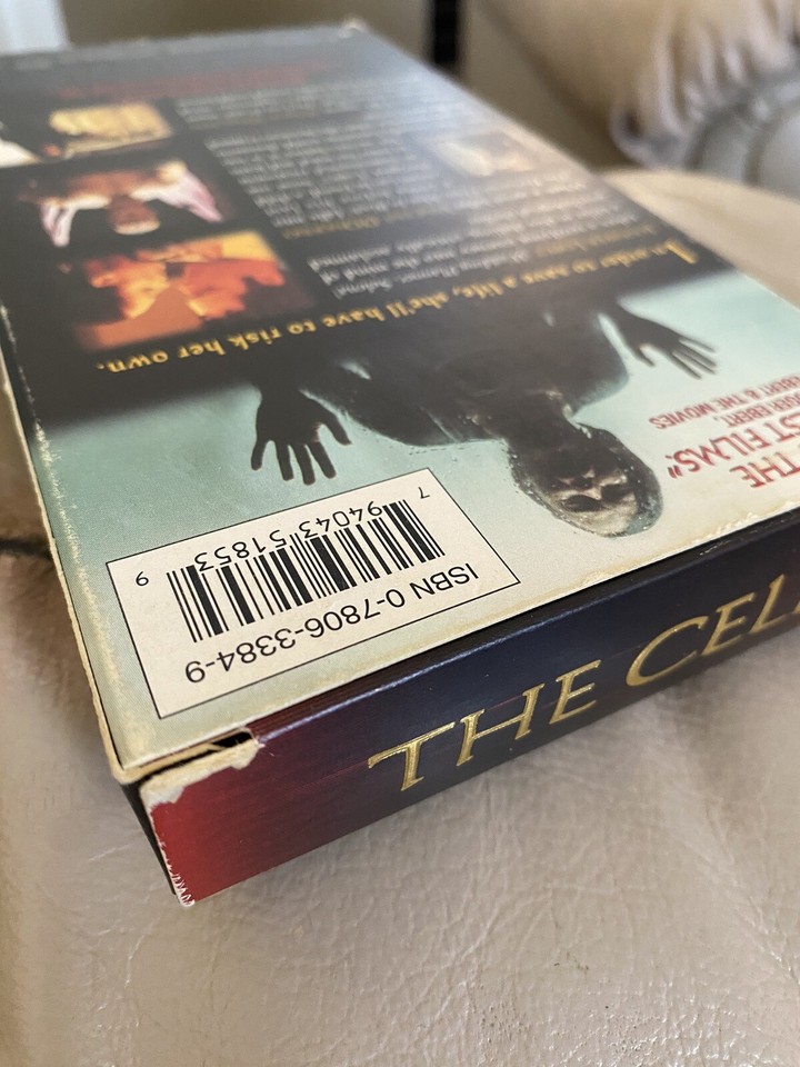 The Cell (VHS, 2000) VCR Tape Jennifer Lopez, Vince Vaughn. Free