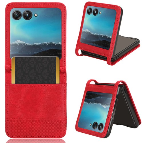 Für Motorola Razr Ultra Plus 2025 2024 2023 Flip Leder Kartenfach Wallet Case - Bild 22 von 26