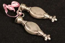 Antique Victorian Silver Dutch Needle Guards