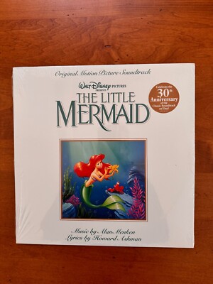 THE LITTLE MERMAID - OST - 30TH ANNIVERSARY - LP - VERY RARE - OOP - BRAND NEW!