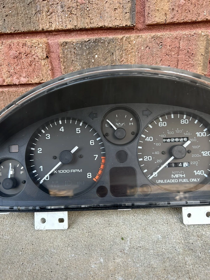 Cuadro de instrumentos velocímetro manual Mazda Miata MX-5 1994-1996 142 k (7293) 88D Foto 3 de 4
