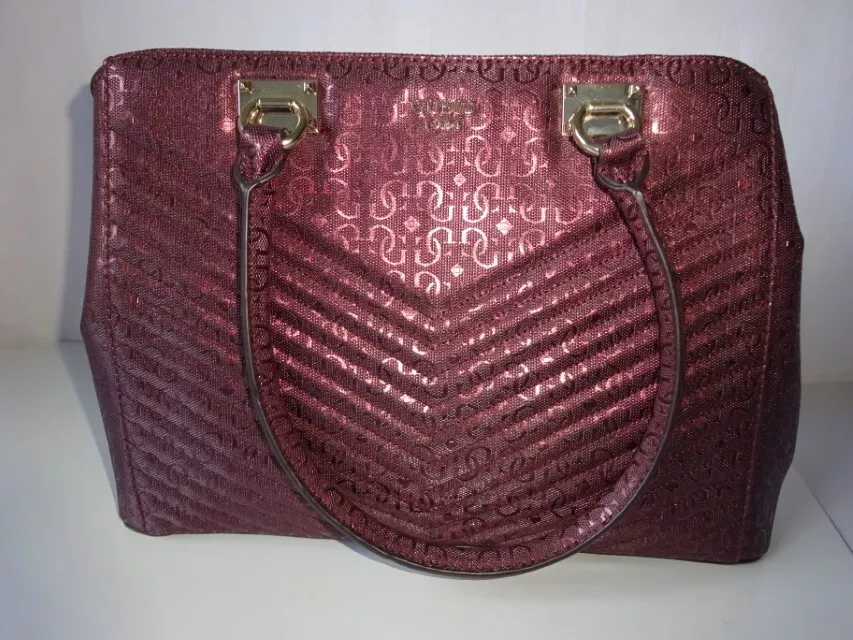 Guess bordeaux handbag shop
