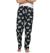 Men's The Office Dunder Mifflin Sleep Pant, Size: Medium, Color Black. NWT