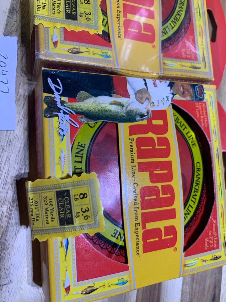 Línea de pesca Rapala 8 lb mono 360 yardas (2 carretes) (lote #20477) Foto 4 de 4