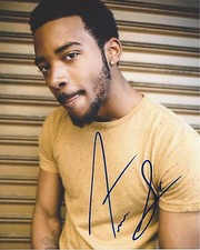 ACTOR ALGEE SMITH SIGNED 'DETROIT' MOVIE 8x10 PHOTO COA LARRY NEW EDITION STORY