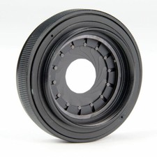 1.5-26mm Adjustable Iris Diaphragm M30 to M37 Camera Lens Module Adapter Ring