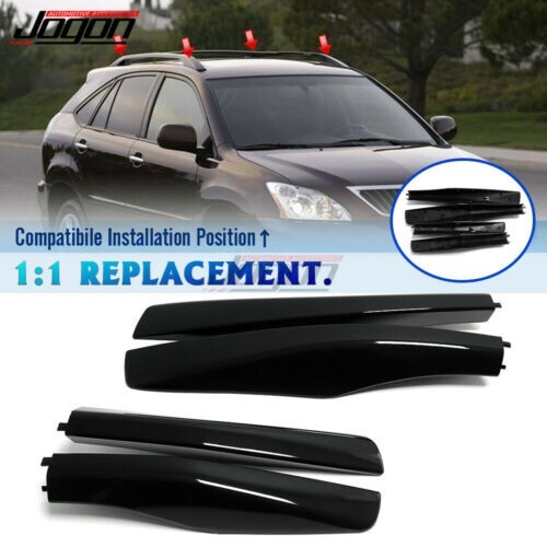 Exterior Roof Rack Cover Rail End Cap Shell For Lexus RX RX330 RX350 2004-2009 - Picture 1 of 9