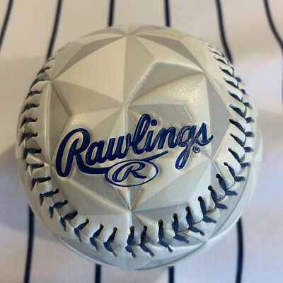 South Bend Cubs White Geodesic MILB Souvenir Baseball Ball