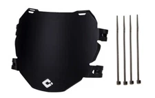 ODI Black Number Plate With Zip Ties For Downhill MTB's EBikes Surrons