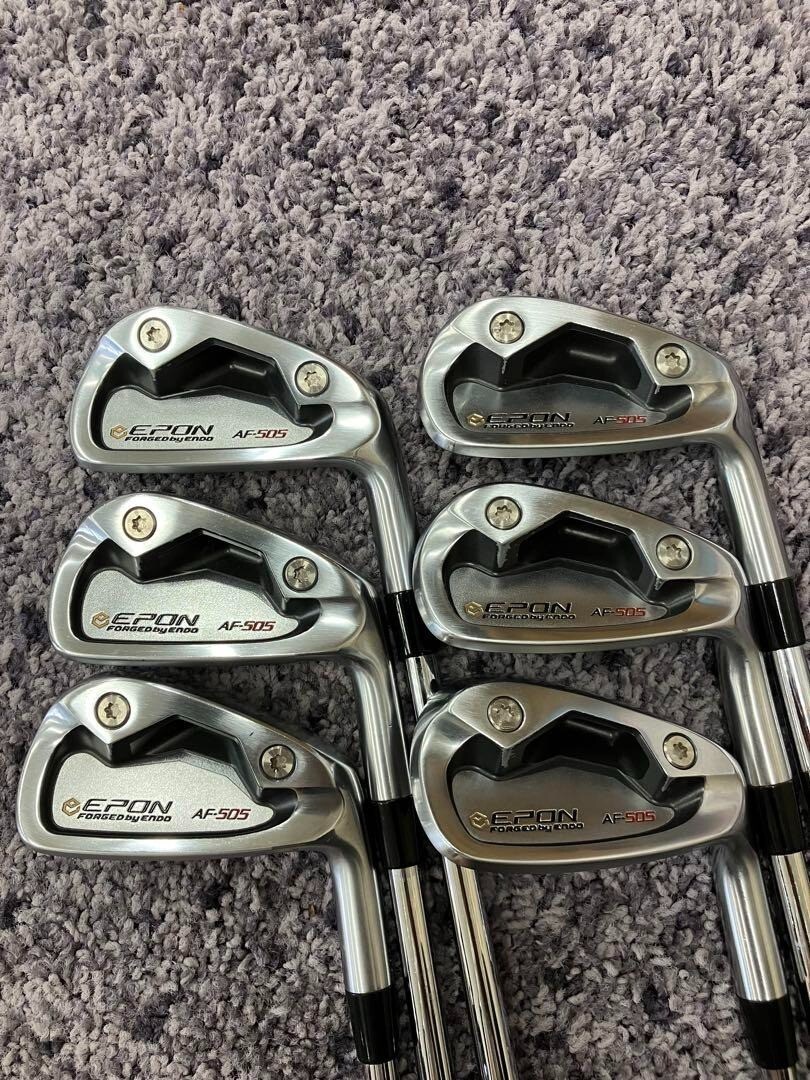 エポンAF-505 6本 5i〜PW モーダス3TOUR120 S Epon AF-505 Iron set 5-pw / Modus3 TOUR120 S | eBay
