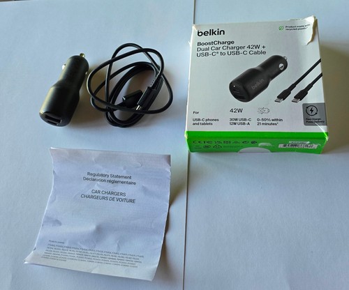 24W Dual USB-A Car Charger + USB-A to Lightning Cable | | UK