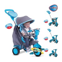 Smart Trike Swing Trike Blue Gray 4 In 1 Smart Trike Swing Trike Blue Gray 4 In 1