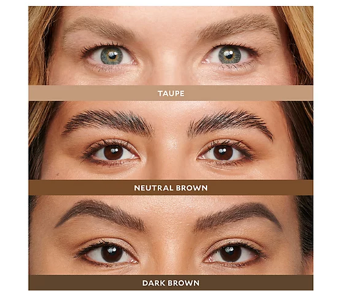2 Velour Beauty Fluff and Brow 3 in 1 Brow Pencil and Balm Crayon NEUTRAL BROWN - Picture 5 of 8