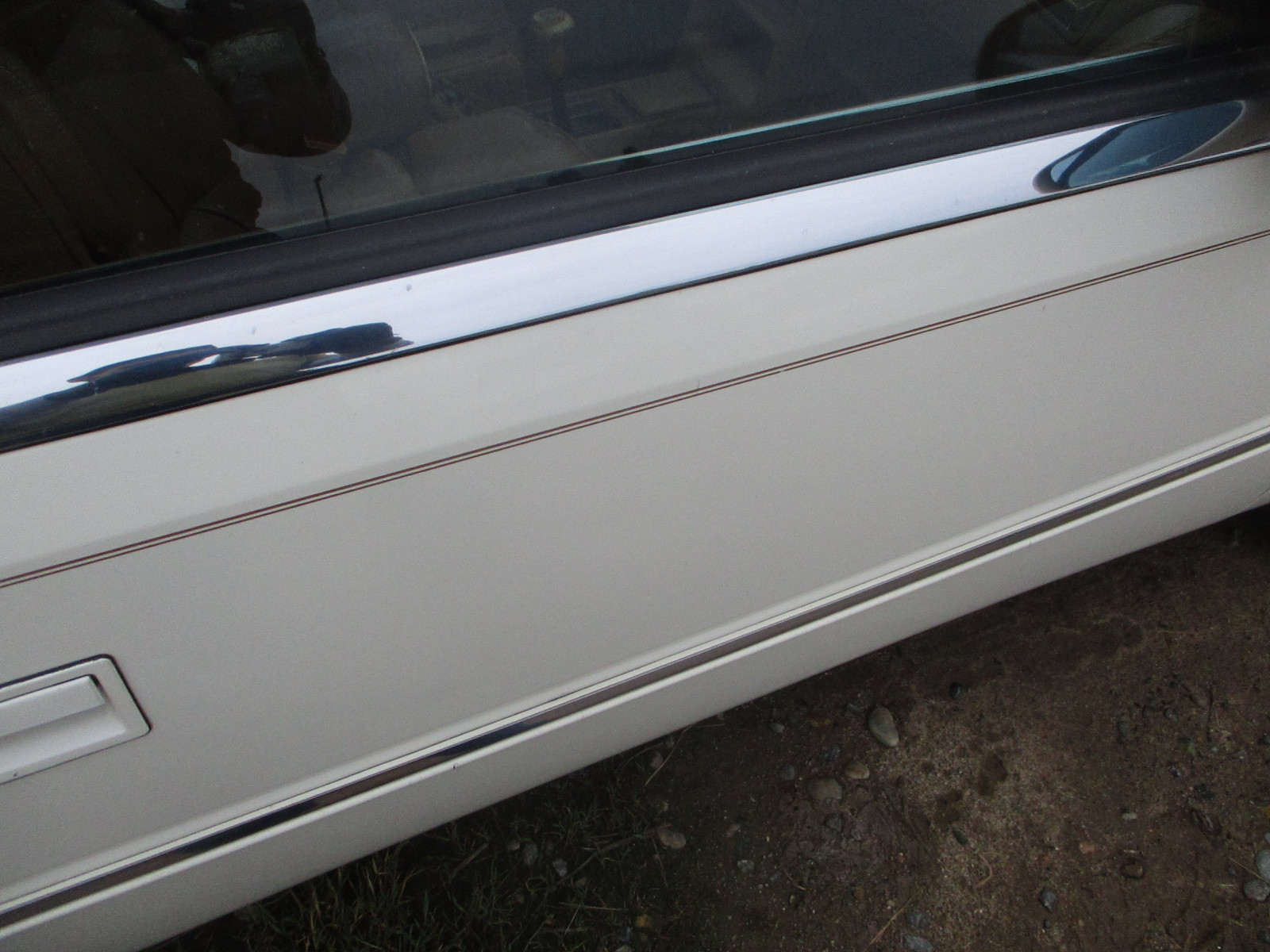 Passenger Door WHITE Maserati Chrysler TC 89 90 91