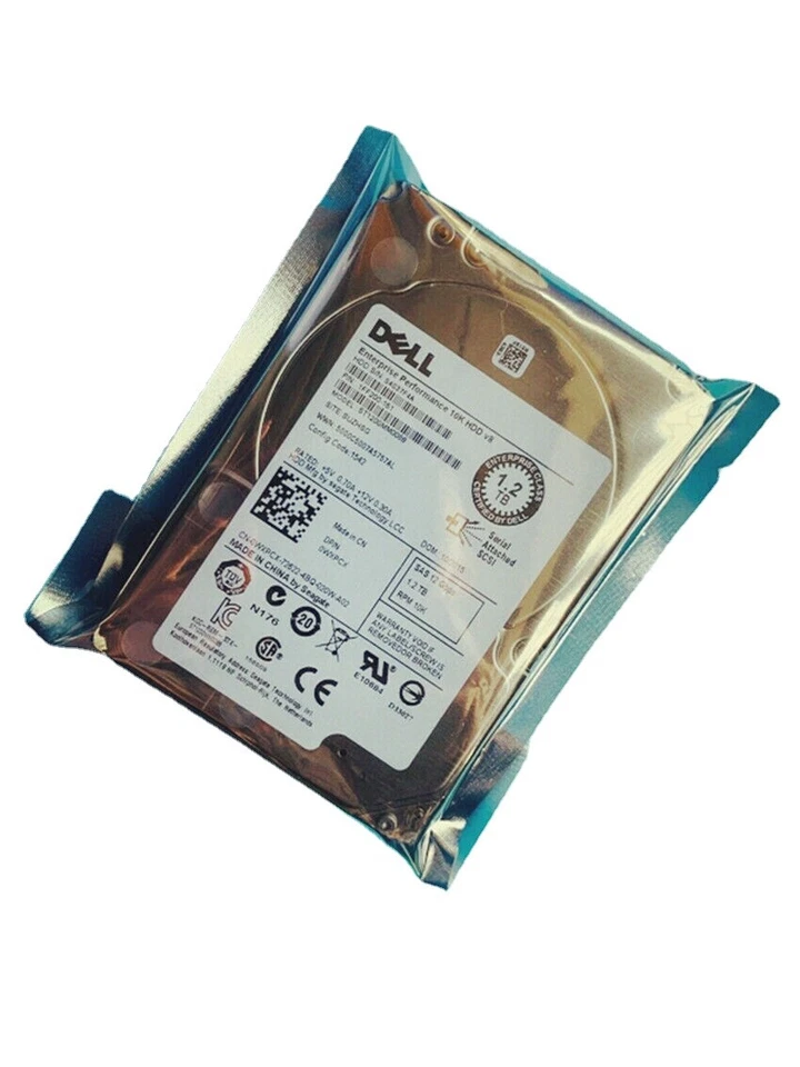 Dell WXPCX 0WXPCX POWEREDGE 1.2TB 10K 12Gbps 2.5" SAS SERVER HDD ST1200MM0088 - Image 4 of 4