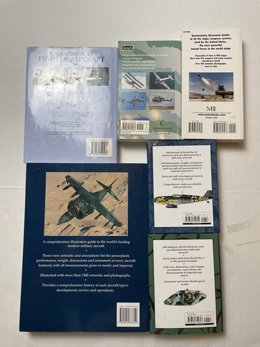 Military Aircraft & Armored Vehicles Lot Of 6 Books Hardcover And Paperback - Picture 7 of 11
