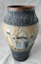 ART POTTERY LARGE VASE, CIRCA 1900, PROBABLY NORTHERN FRENCH